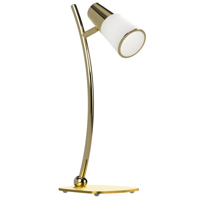 VELADOR ECO + 1 LUZ ORO - DORMITORIO - FB Iluminación