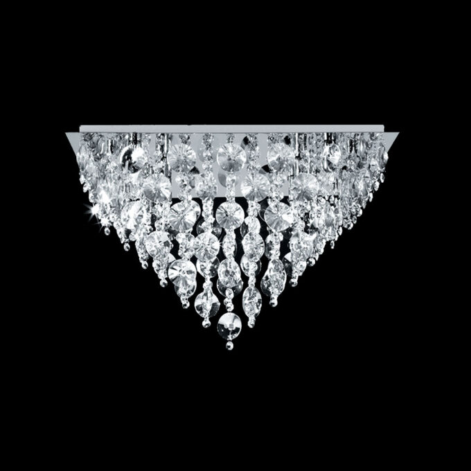 PLAFON MORENA 4 LUCES - LIVING - FB Iluminación