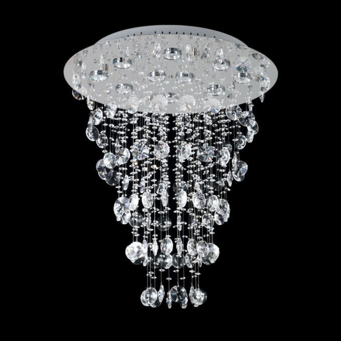 PLAFON COLGANTE RITA 8 LUCES - LIVING - FB Iluminación