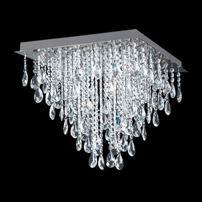 PLAFON ALMENDRAS 6 LUCES - LIVING - FB Iluminación