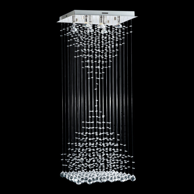 COLGANTE ESTRATOS DOBLE 6 LUCES - LIVING - FB Iluminación