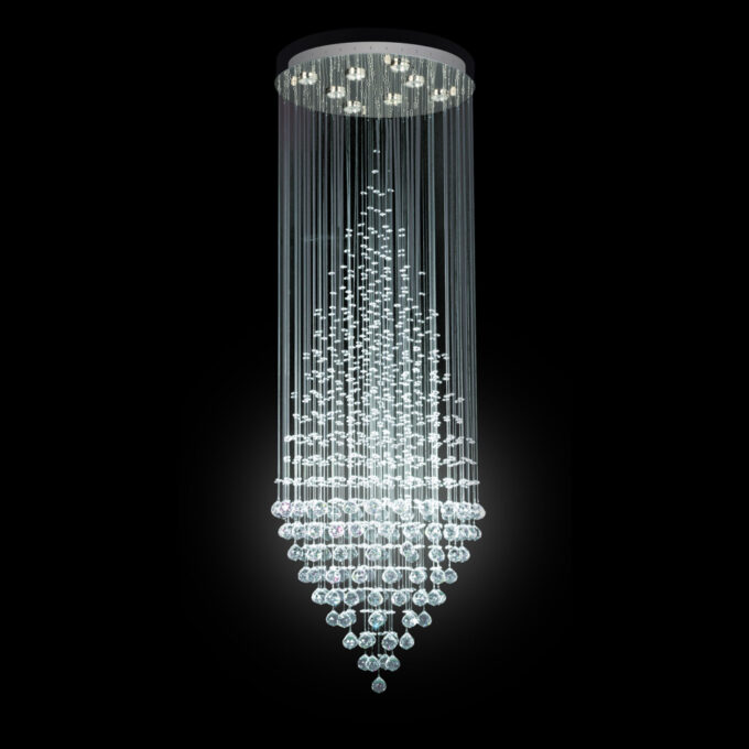 COLGANTE TROMPO 6 LUCES - LIVING - FB Iluminación