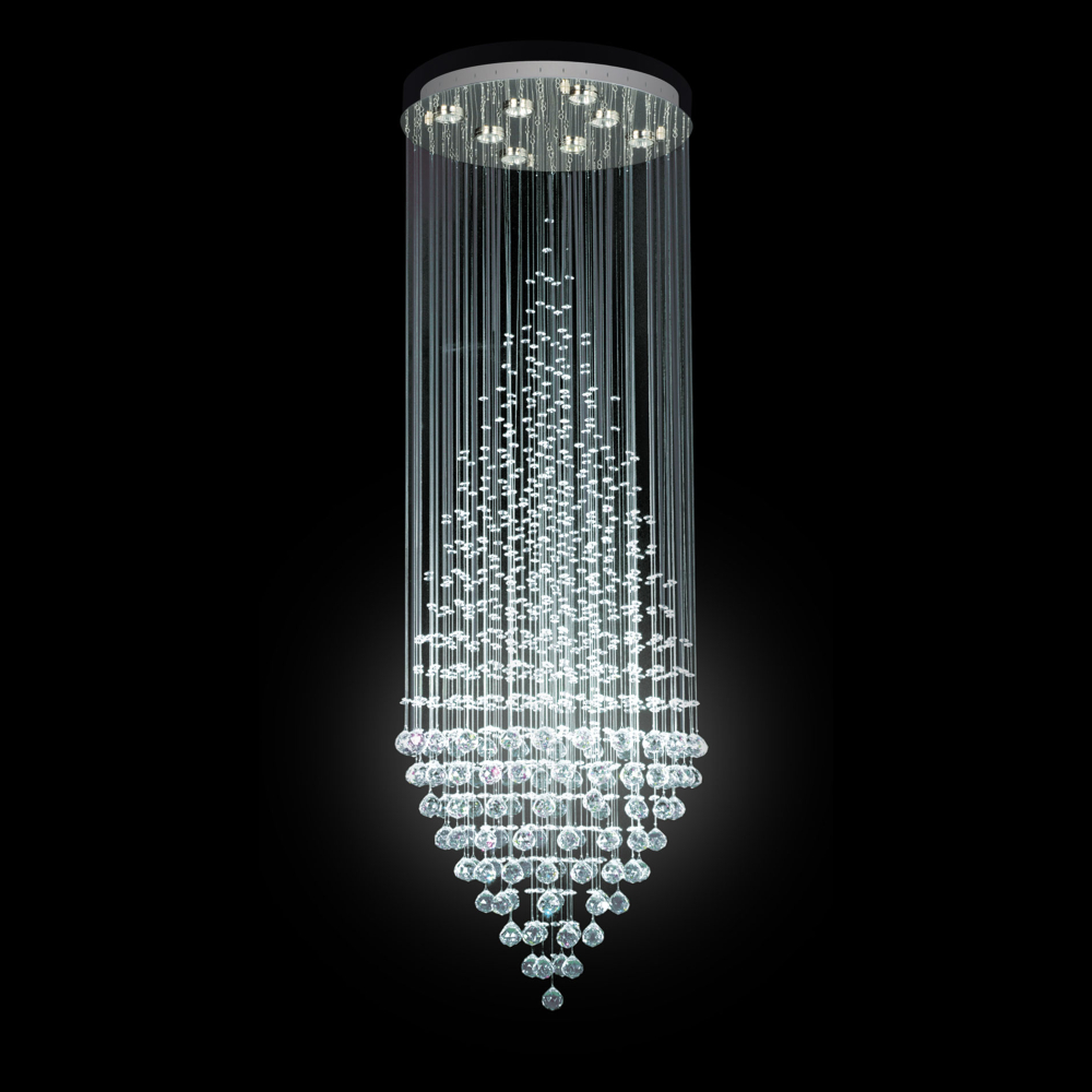 COLGANTE TROMPO 8 LUCES - LIVING - FB Iluminación