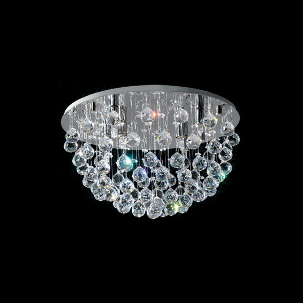 PLAFON MEDIA ESFERA 6 LUCES - LIVING - FB Iluminación