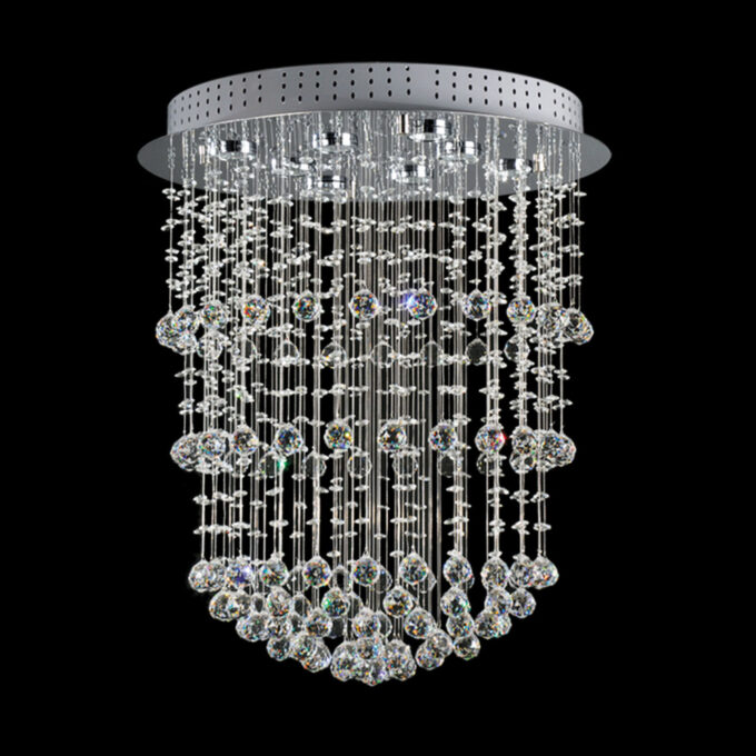 PLAFON COLGANTE ROMA 8 LUCES - LIVING - FB Iluminación