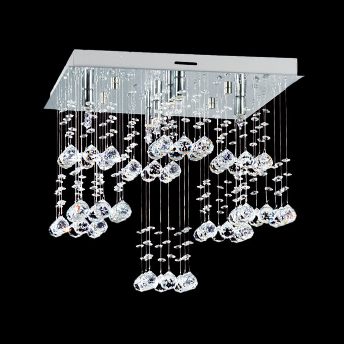 PLAFON CUBOS CORTOS 6 LUCES - LIVING - FB Iluminación