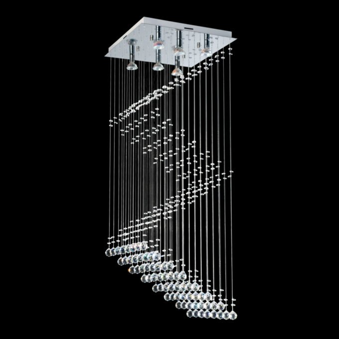 COLGANTE ZETA 6 LUCES - LIVING - FB Iluminación