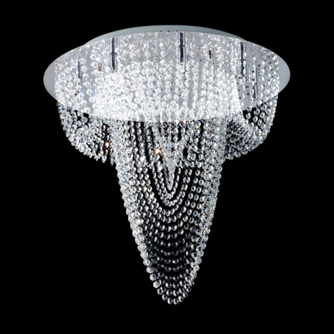 PLAFON DELFI 10 LUCES - LIVING - FB Iluminación