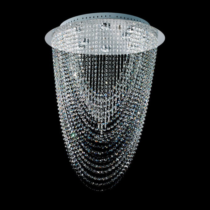 PLAFON COLGANTE MIA 6 LUCES - LIVING - FB Iluminación