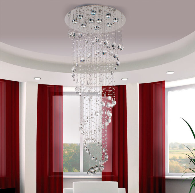 COLGANTE BIANCA 10 LUCES - LIVING - FB Iluminación