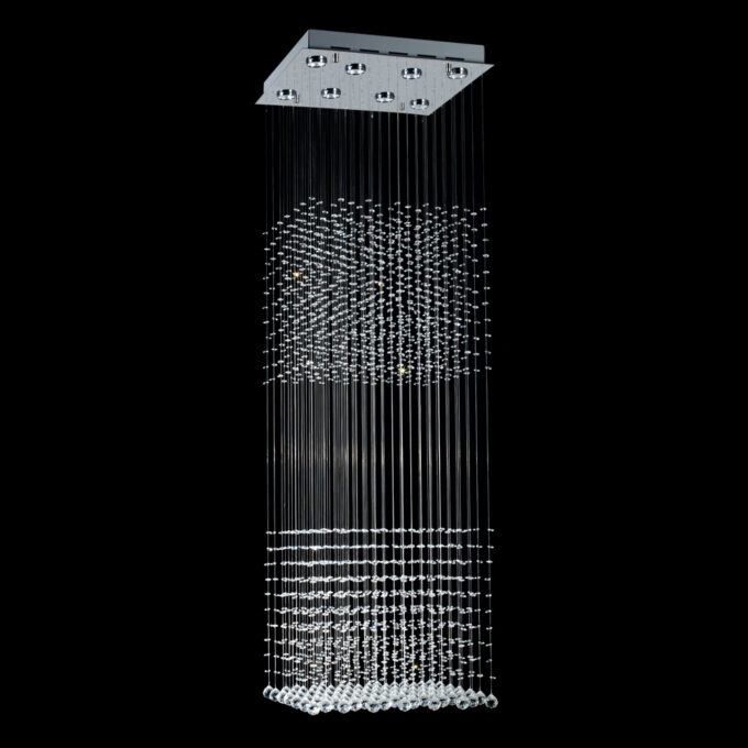 COLGANTE MATHER DOBLE 8 LUCES - LIVING - FB Iluminación