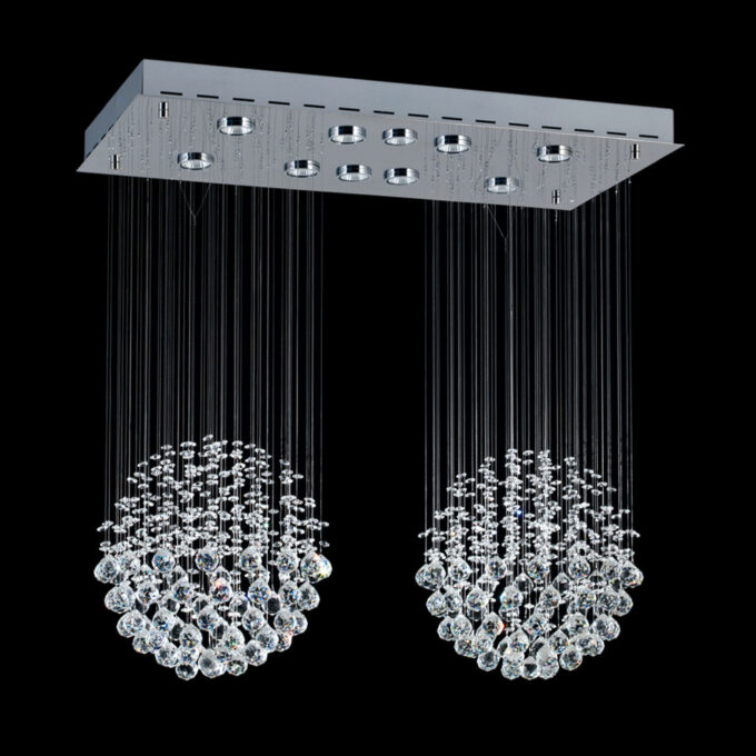 COLGANTE MORA DOBLE 10 LUCES - LIVING - FB Iluminación