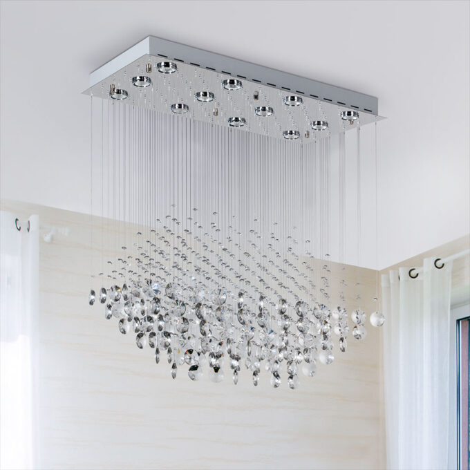 COLGANTE CAIRO 14 LUCES - LIVING - FB Iluminación