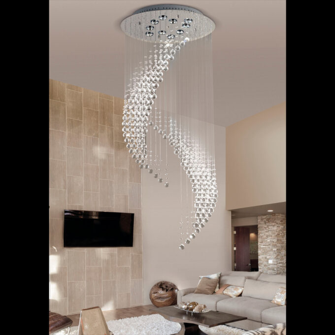 COLGANTE EGEO 10 LUCES - LIVING - FB Iluminación