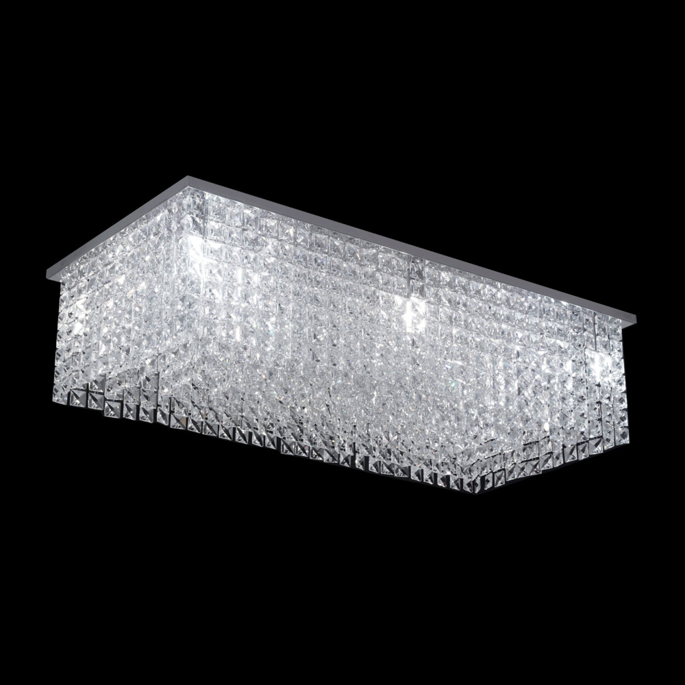 PLAFON RECTANGULO RECTO 12 LUCES - LIVING - FB Iluminación