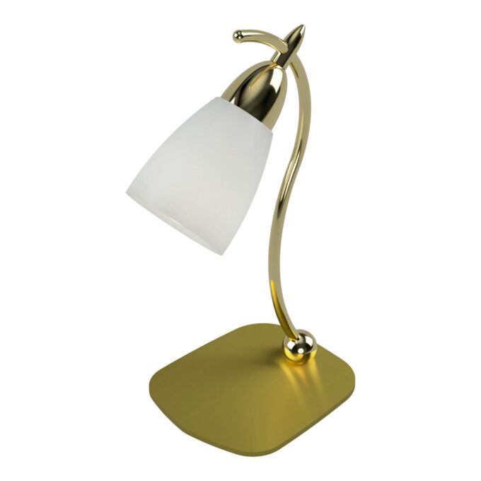 VELADOR SOL 1 LUZ ORO - DORMITORIO - FB Iluminación