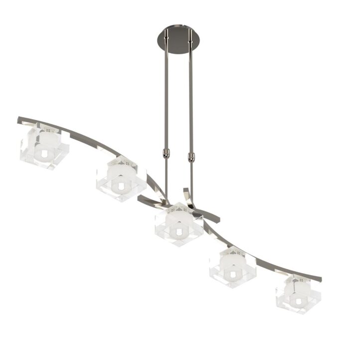 SISTEMA DELTA II 5 LUCES CROMO - COCINA - FB Iluminación