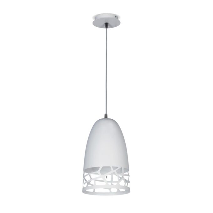 COLGANTE BALI 1 LUZ BLANCO O NEGRO - COCINA - FB Iluminación