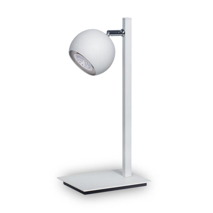 VELADOR HARRY 1 LUZ BLANCO MICROTEXTURADO - DORMITORIO - FB Iluminación