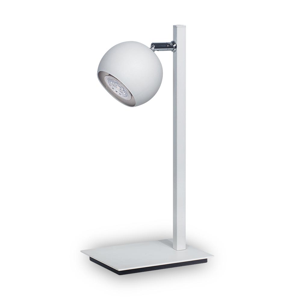 VELADOR HARRY 1 LUZ BLANCO MICROTEXTURADO - DORMITORIO - FB Iluminación