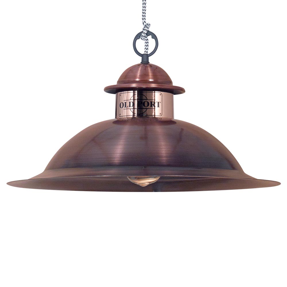 COLGANTE OLD PORT GRANDE COBRE - COCINA - FB Iluminación