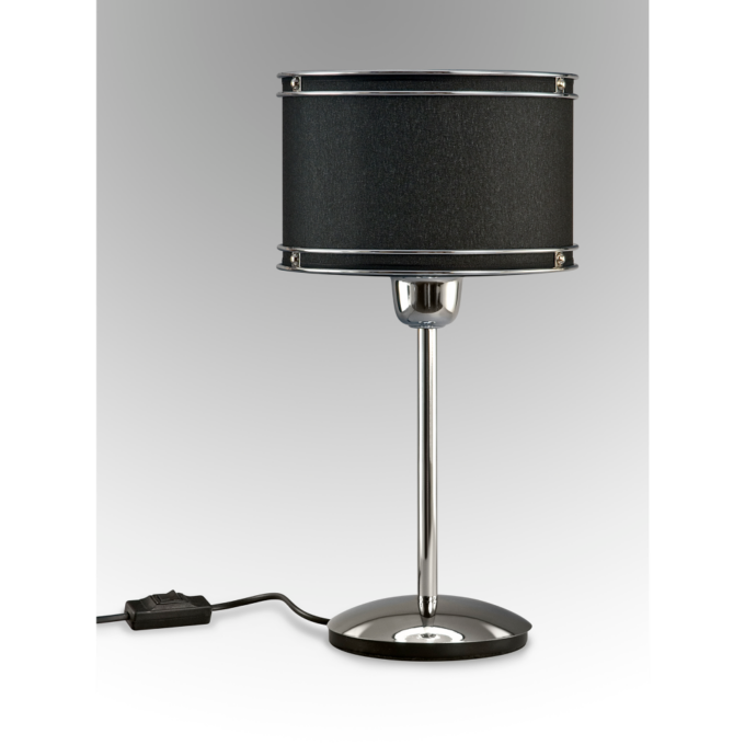 VELADOR RECTO Redondo 1 LUZ BLANCO / ROJO / NEGRO - DORMITORIO - FB Iluminación