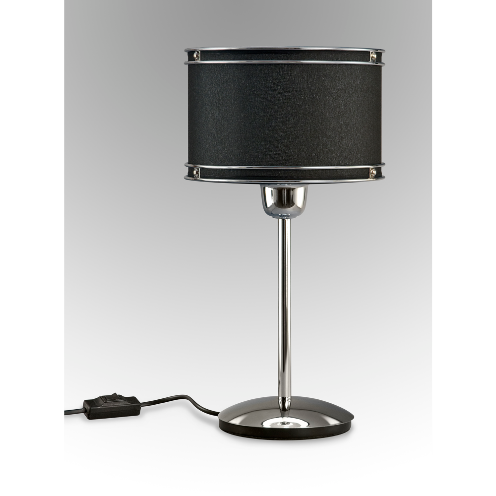 VELADOR RECTO Redondo 1 LUZ BLANCO / ROJO / NEGRO - DORMITORIO - FB Iluminación