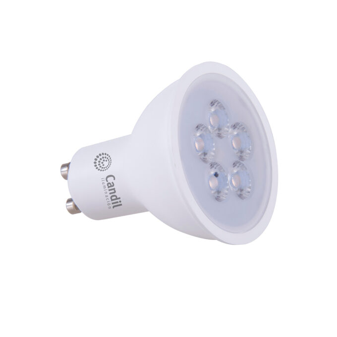 Lámpara LED DICROICA GU-10 35° 7W CALIDO - Focos - FB Iluminación